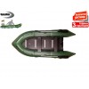 BARK - Надуваема КИЛОВА ПЕТМЕСТНА РИБАРСКА лодка "BN-390S", Размери: 390x176 cm, Товароносимост: 530 кг, Цвят: Светло сив