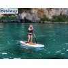 BESTWAY 65302 - Надуваем SUP борд (Stand Up Paddle board) "Aqua Journey", Размери: 274x76x12 cm, Товароносимост: 110 кг, Със гребло и помпа в комплекта
