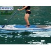 BESTWAY 65303 - Надуваем SUP борд (Stand Up Paddle board) "Hydro-Force OCEANA", Размери: 305x84x12 cm, Товароносимост: 130 кг, Със седалка, гребло и помпа в комплекта