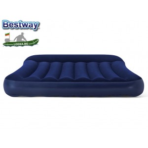 BESTWAY 67681 - Надуваем ДВОЕН дюшек/матрак "Blue Unisex", Размери: 191x137x30 cm, Цвят: син