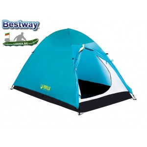 BESTWAY 68089 - ДВУМЕСТНА палатка "Active Base 2", Размери:200 cm x 120 cm x 105 cm, Тегло: 1.9 кг
