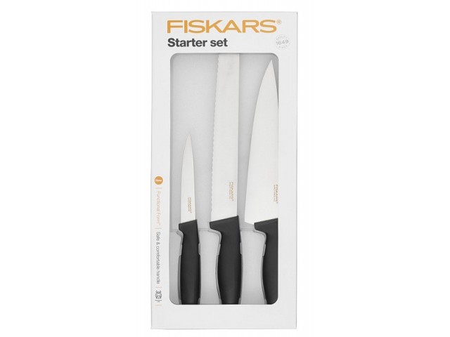 FISKARS 1014207 - Комплект 3 бр. ножове "Functional Form", Starter Set 