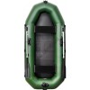 OMEGA - Надуваема ДВУМЕСТНА гребна рибарска лодка с оребрено дъно 270 LSPT Pro Plus с размери 270x120cm, Товароносимост: 270 кг, Цвят: светло зелен, стандартен