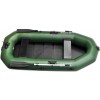 OMEGA - Надуваема ДВУМЕСТНА гребна рибарска лодка с оребрено дъно 270 LSPT Pro Plus с размери 270x120cm, Товароносимост: 270 кг, Цвят: светло зелен, стандартен