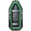 OMEGA - Надуваема ДВУМЕСТНА гребна рибарска лодка с оребрено дъно 280 LSPT Active Plus с размери 280x130cm, Товароносимост: 300 кг, Цвят: светло зелен, стандартен