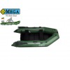 OMEGA - Надуваема ДВУМЕСТНА моторна рибарска лодка с оребрено дъно 290 M Standard Edition с размери 290x135cm, Товароносимост: 300 кг, Цвят: светло зелен, стандартен