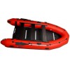 OMEGA - Надуваема ШЕСТМЕСТНА моторна лодка с твърдо дъно и надуваем кил 385 K (PFA) Marine с размери 385x181cm, Товароносимост: 700 кг, Цвят: червен