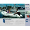 SUZUMAR DS 310 VIB - Надуваема ТРИМЕСТНА моторна рибарска лодка с НАДУВАЕМО дъно и НАДУВАЕМ КИЛ "SUZUMAR DS 310 VIB" с размери 310x156 cm, Товароносимост: 620 кг, Цвят: светло сива