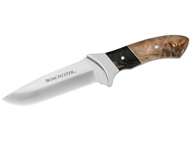 WINCHESTER 22-41784 - Нож "BURL WOOD FIXED BLADE"